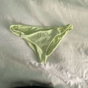 frankies bikini light green bottom